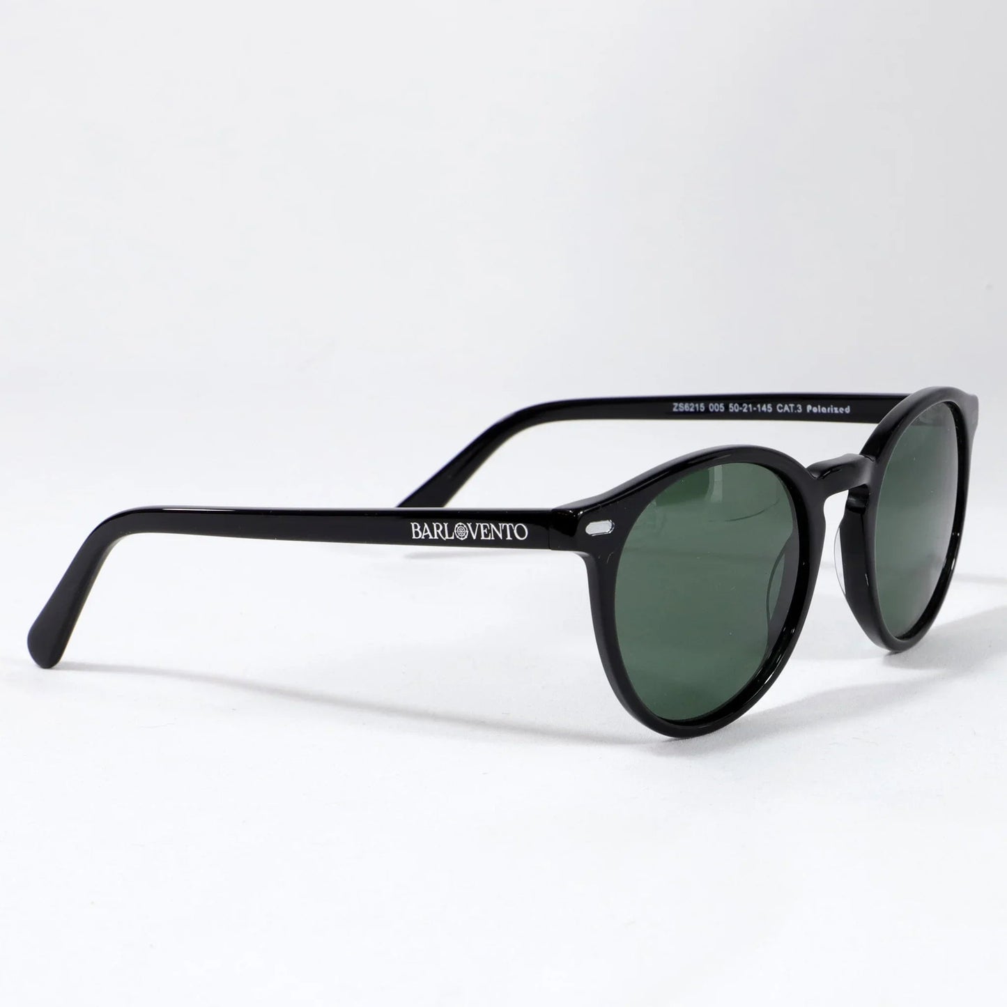 Peñarronda · gafas de sol negras con lentes polarizadas verdes