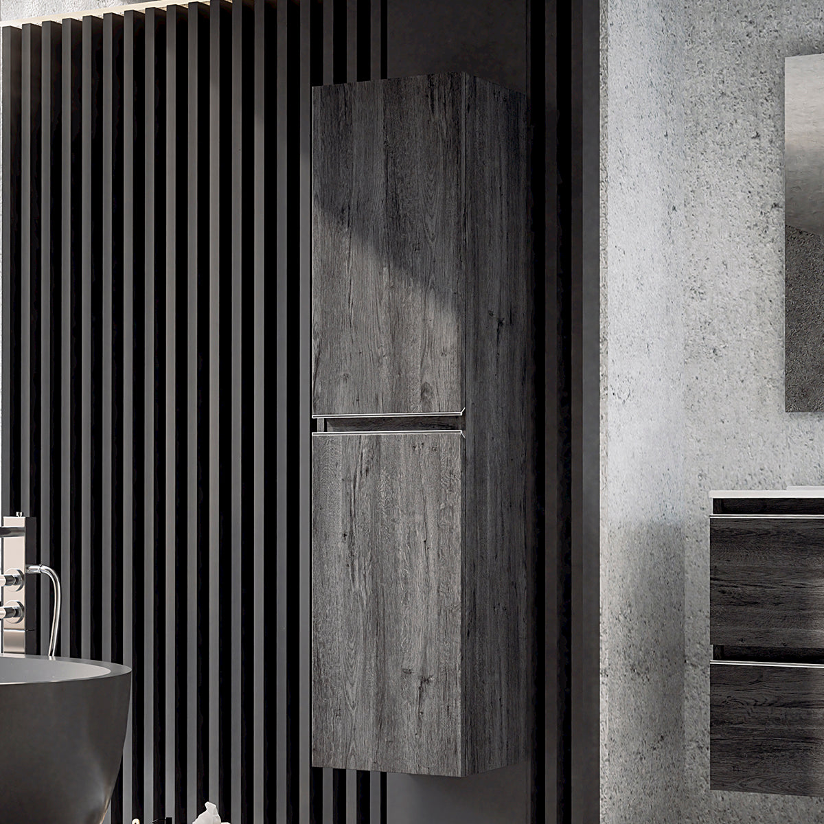 Mueble baño 3 cajones Madison Top frontal