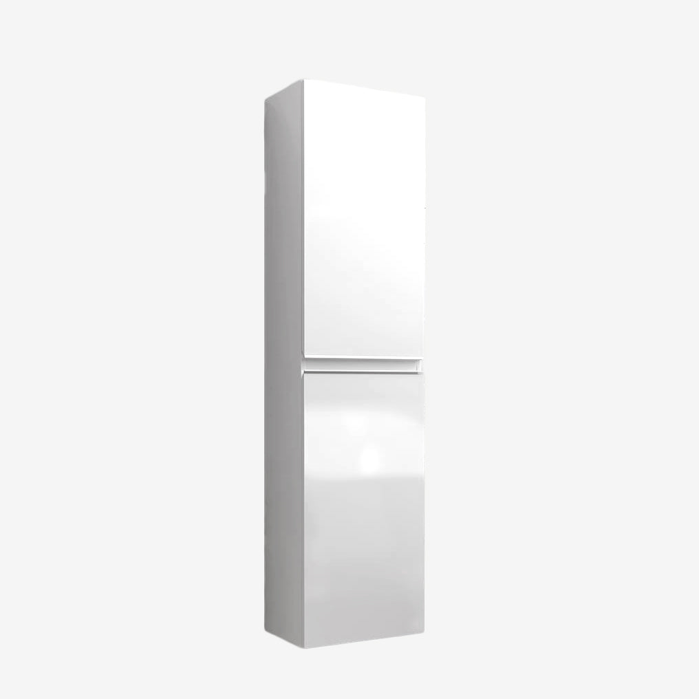 Pilar blanco brillo Madison de Bathme – vista frontal