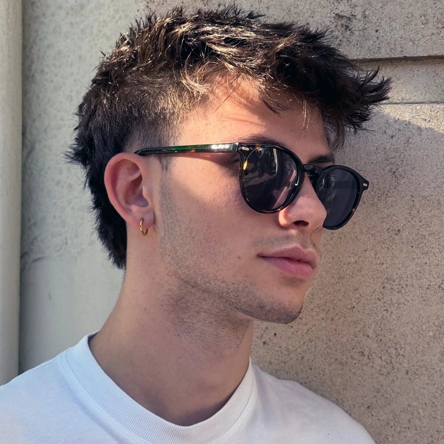 Portitxolet · gafas de sol de carey con lentes polarizadas marrones