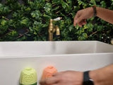 Rodillos de Hielo de Silicona para el Rostro - Verde