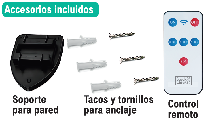 Farola solar LED