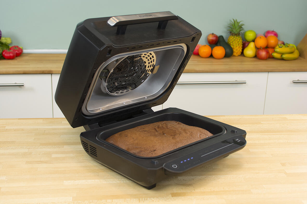 Grill, horno y Air Fryer 8 funciones en 1