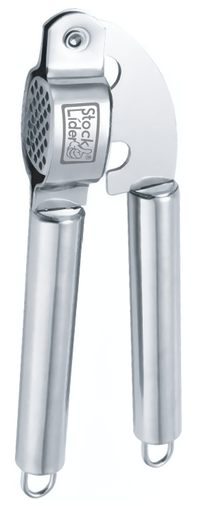 prensador de ajos de acero inoxidable