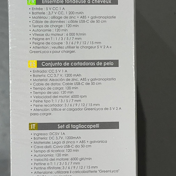 Máquina Cortapelo 6 en 1