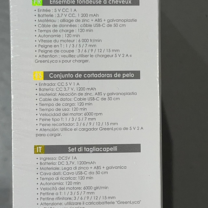 Máquina Cortapelo 6 en 1