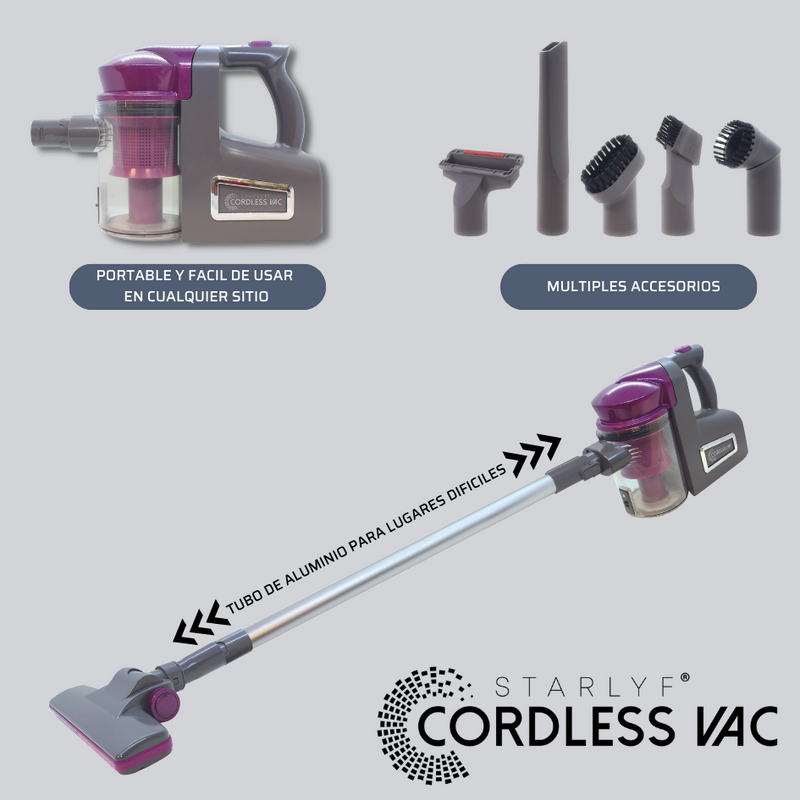 Aspiradora sin cable Cordless Vac
