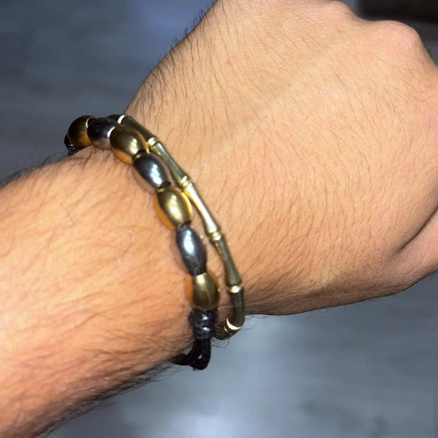 Pulsera Bambú · Pulsera rígida