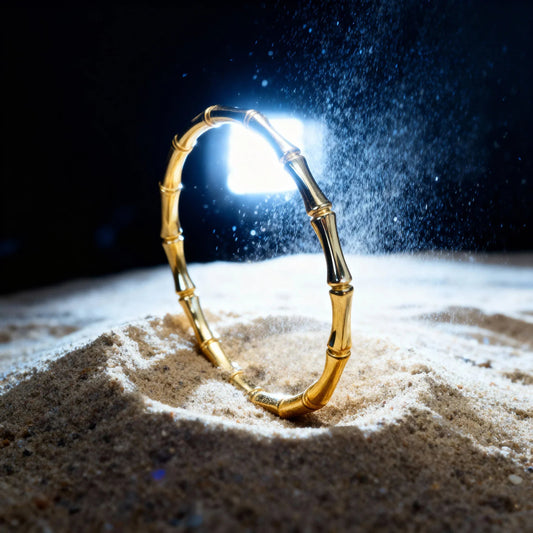 Pulsera Bambú · Pulsera rígida