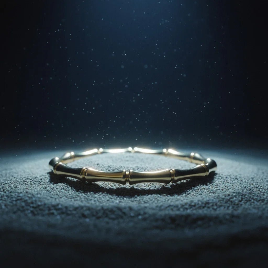 Pulsera Bambú · Pulsera rígida