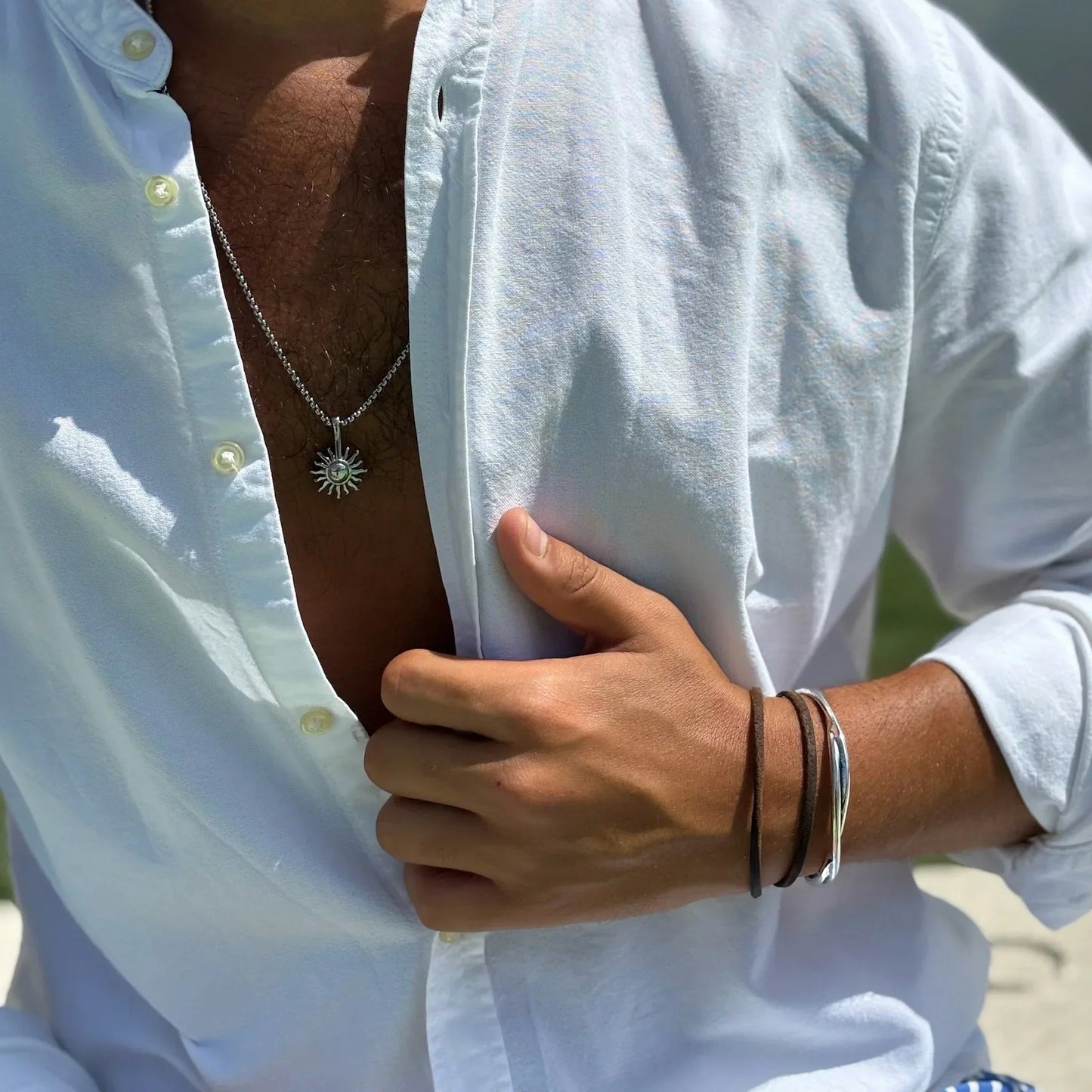 Pulsera Spica · Brazalete de aleación abierto