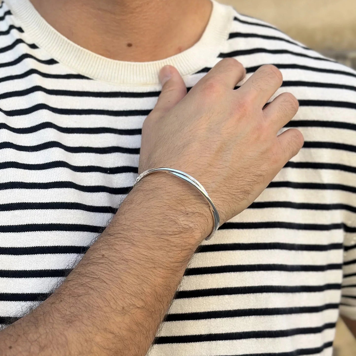 Pulsera Spica · Brazalete de aleación abierto