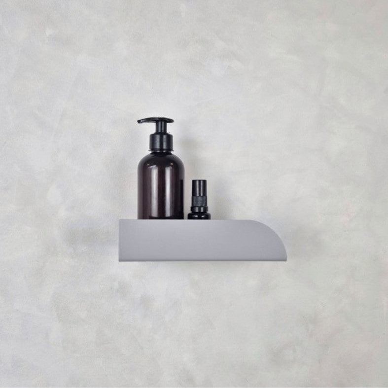 Estantería de pared metálica Torino – repisa flotante para baño y cocina