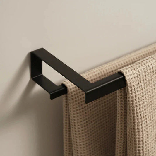 Toallero de pared en acero inoxidable individual o doble