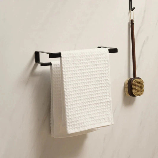 Toallero de pared en acero inoxidable individual o doble