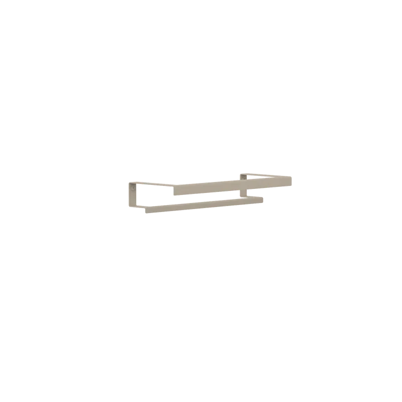 Toallero de pared en acero inoxidable individual o doble