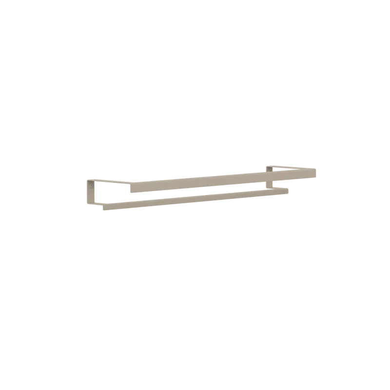 Toallero de pared en acero inoxidable individual o doble