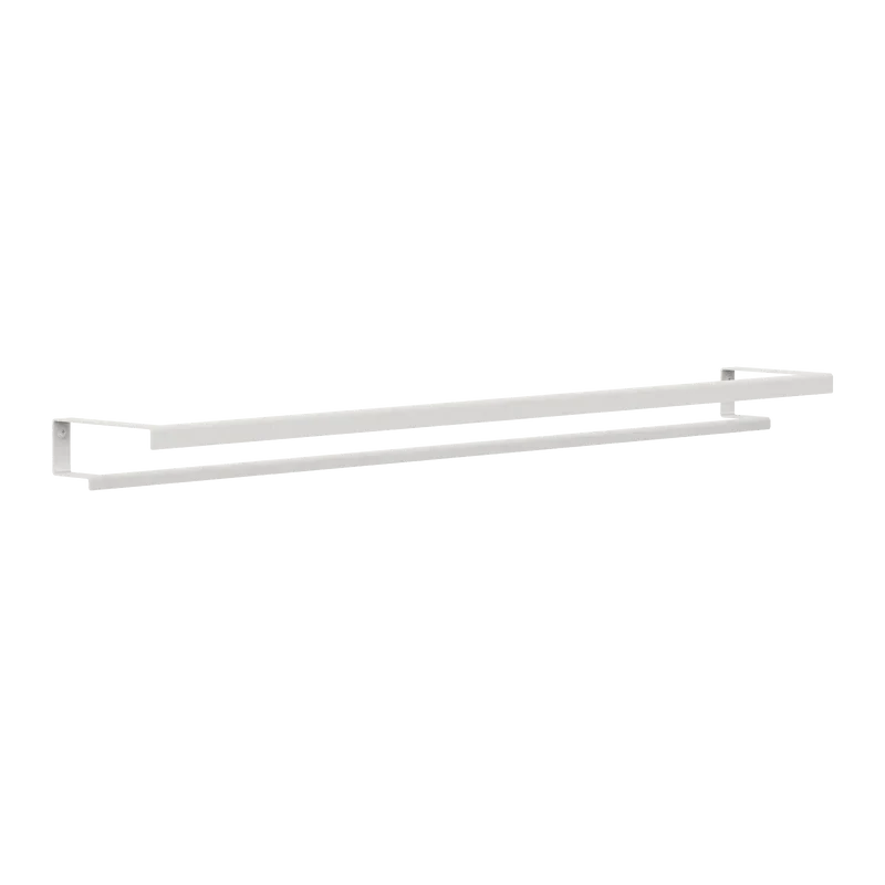Toallero de pared en acero inoxidable individual o doble