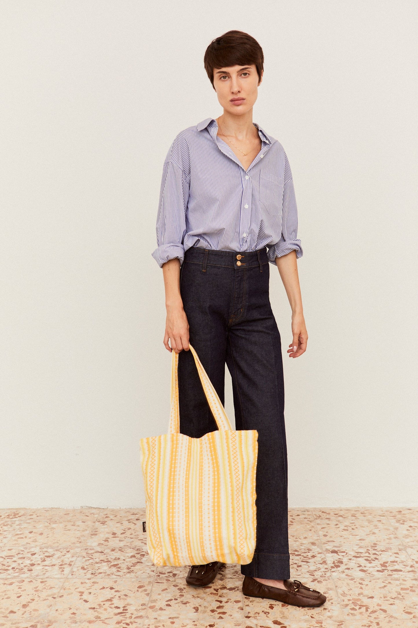 Tote Bag Alpujarra tonos amarillos