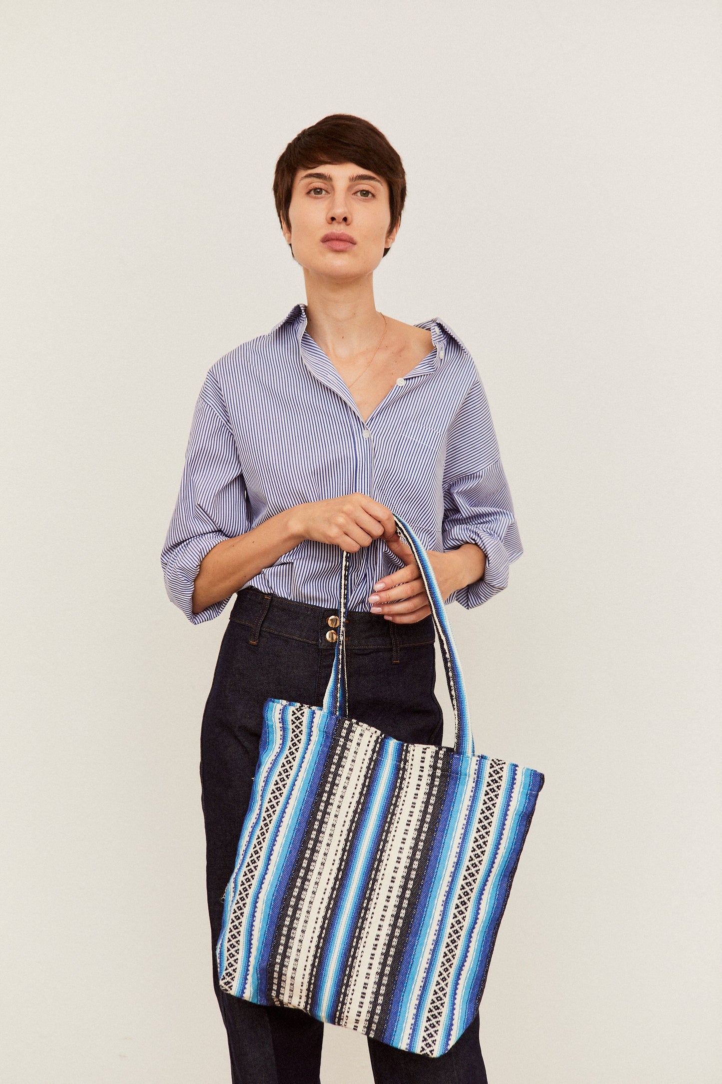 Tote Bag Alpujarra tonos azules