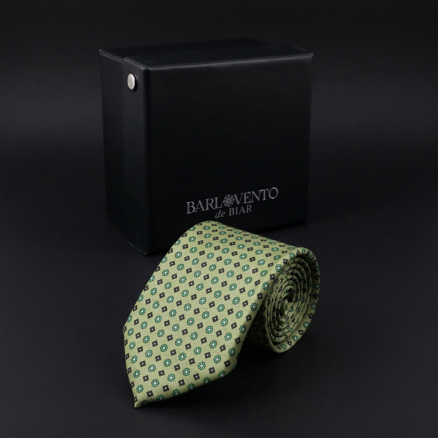 Venezia · corbata estilo italiano verde lima