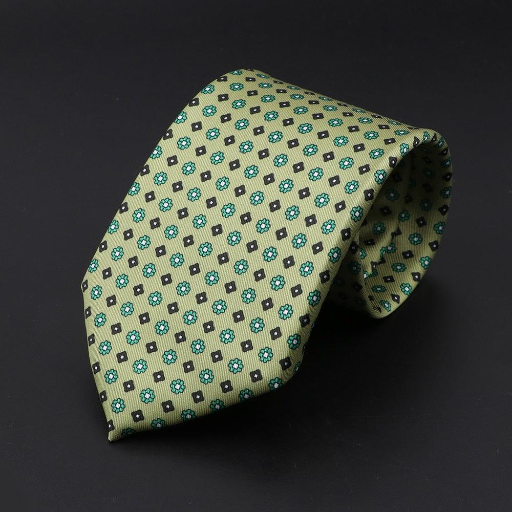 Venezia · corbata estilo italiano verde lima