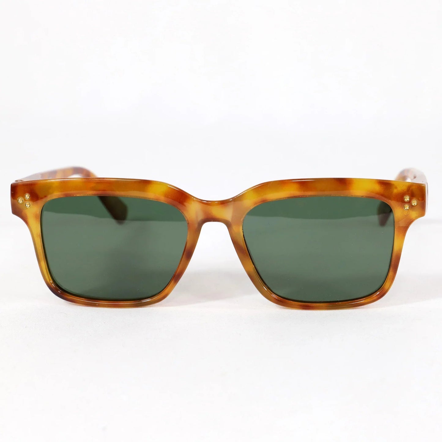 Zarautz · gafas de sol de carey con lentes verdes