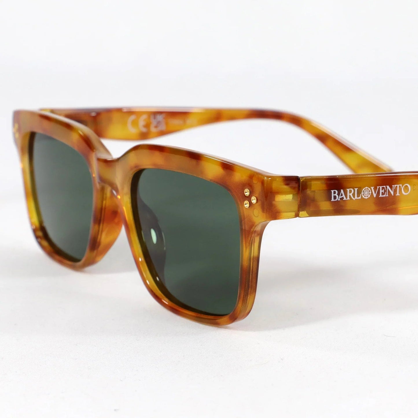 Zarautz · gafas de sol de carey con lentes verdes