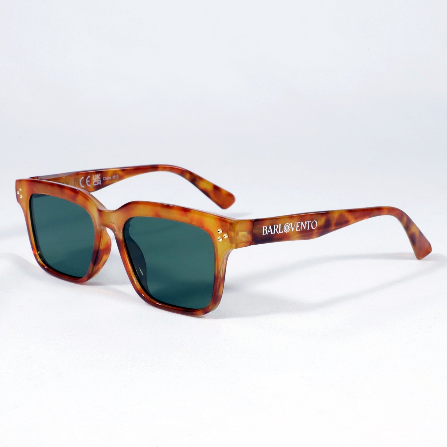 Zarautz · gafas de sol de carey con lentes verdes