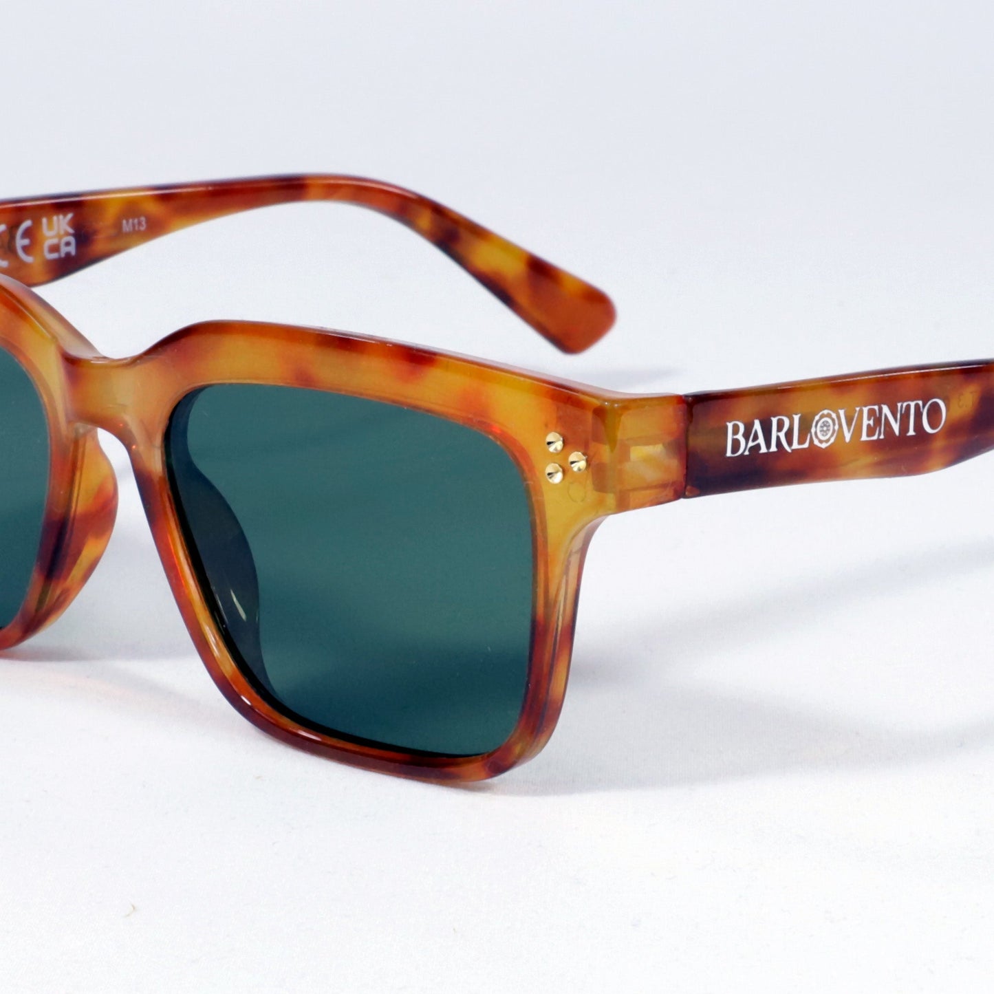 Zarautz · gafas de sol de carey con lentes verdes